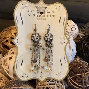 Beautiful fancy elegant earrings